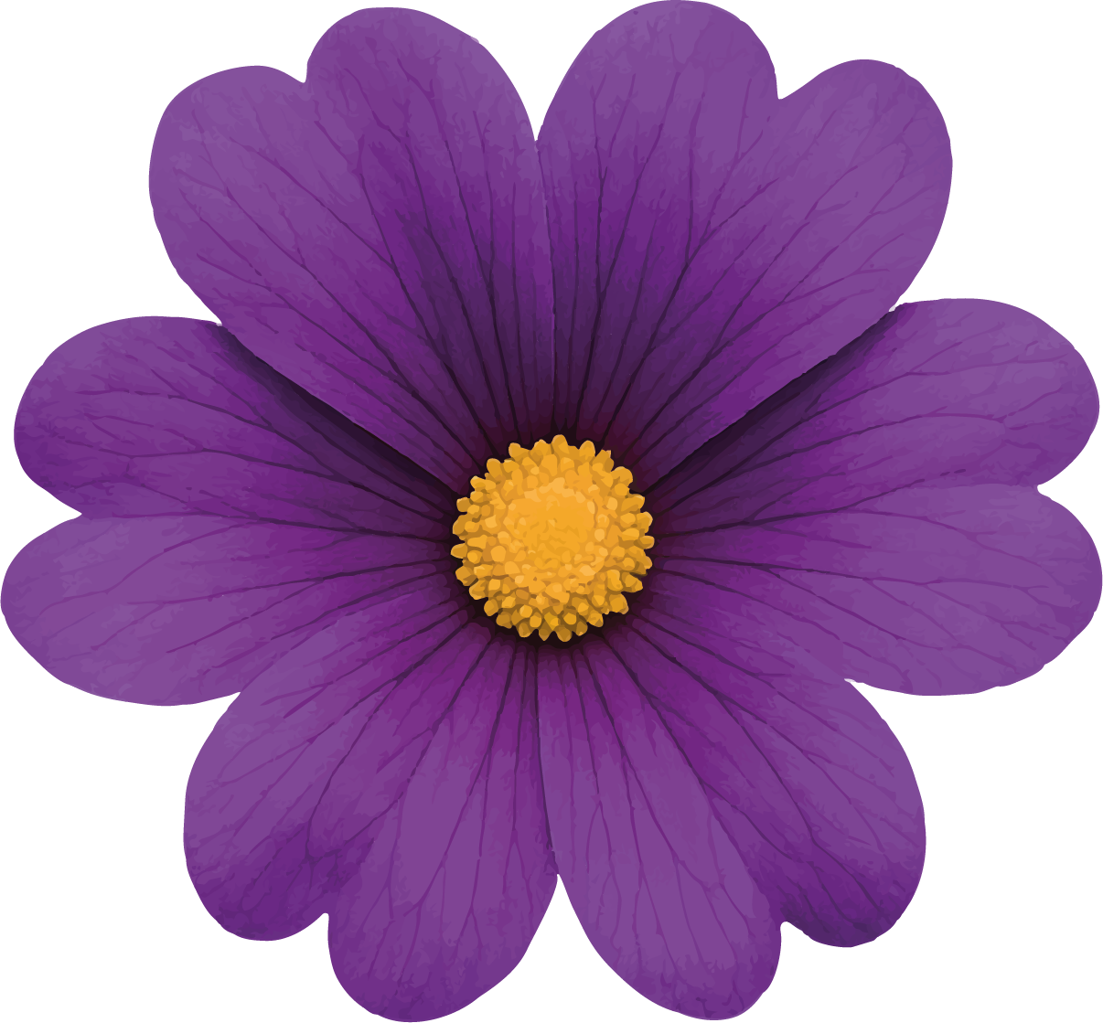 ENGAGE PURPLE FLOWER AI LOGO